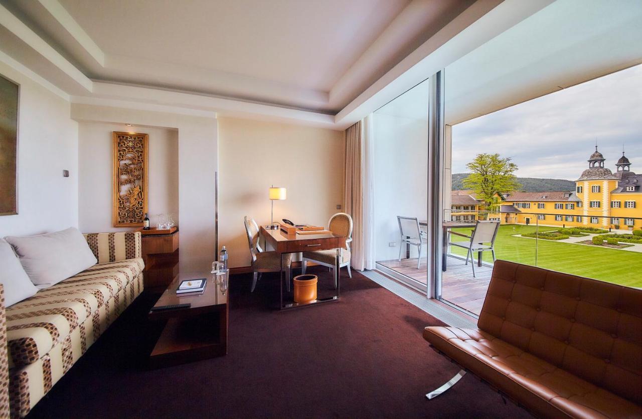 فندق فالكنشتاينر شلوس فيلدن فيلدين ام ورثرسي المظهر الخارجي الصورة A room at the Hotel Axelmannstein