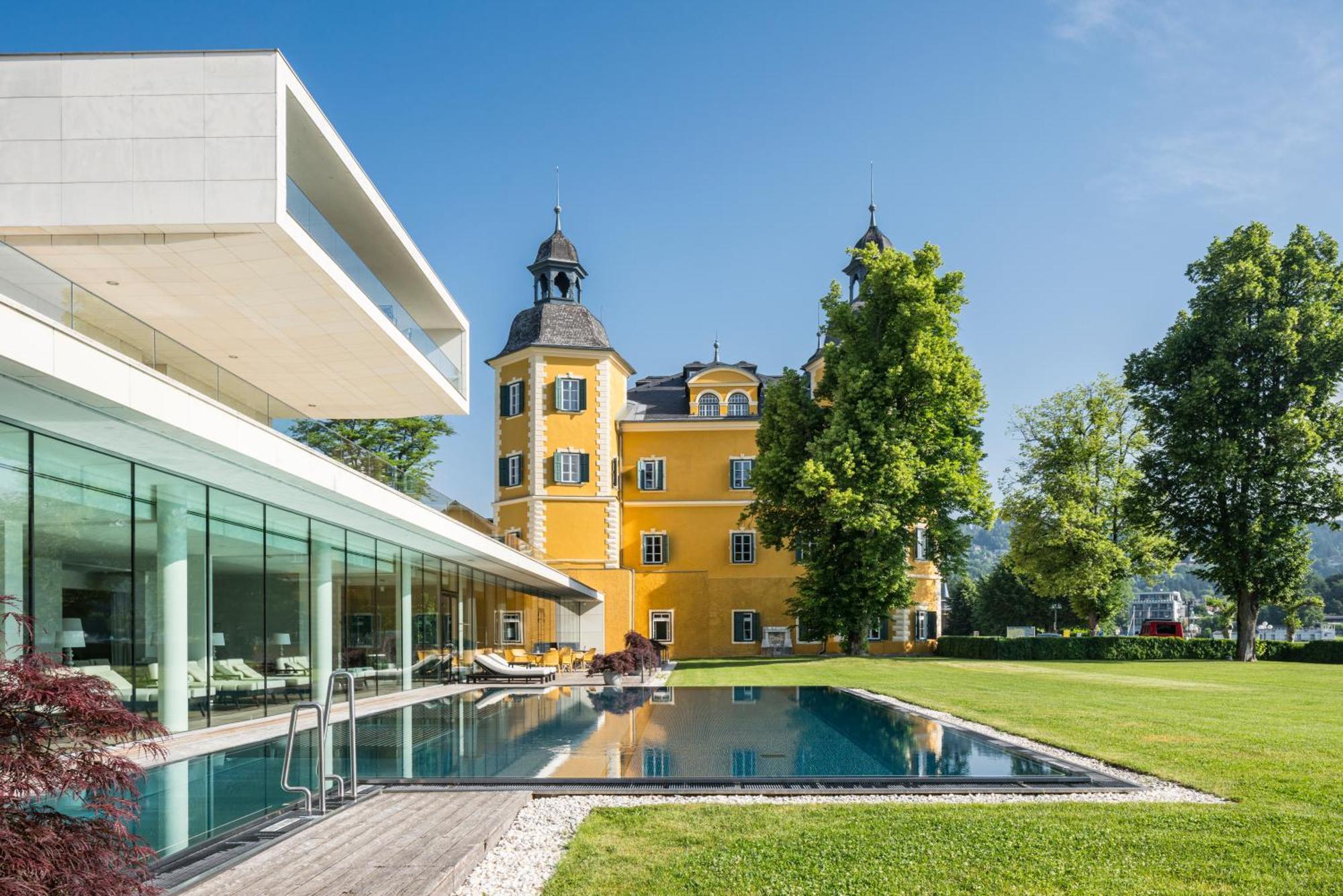 فندق فالكنشتاينر شلوس فيلدن فيلدين ام ورثرسي المظهر الخارجي الصورة Schloss Elmau